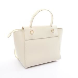 Celine Nano Bag White Leather Belt